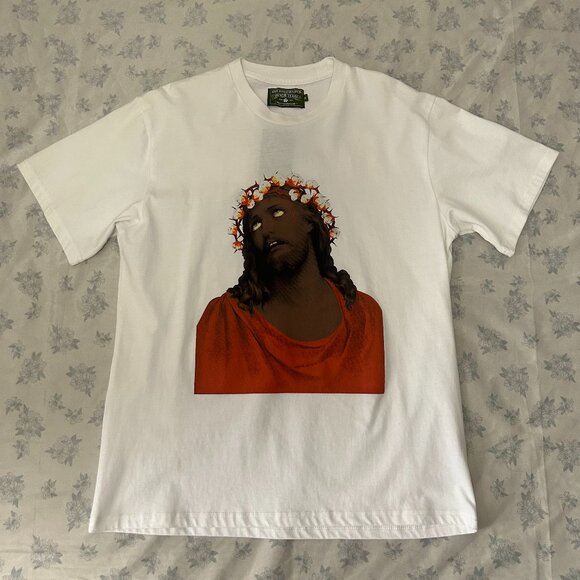 Denim Tears Crown Made of Cotton Tee